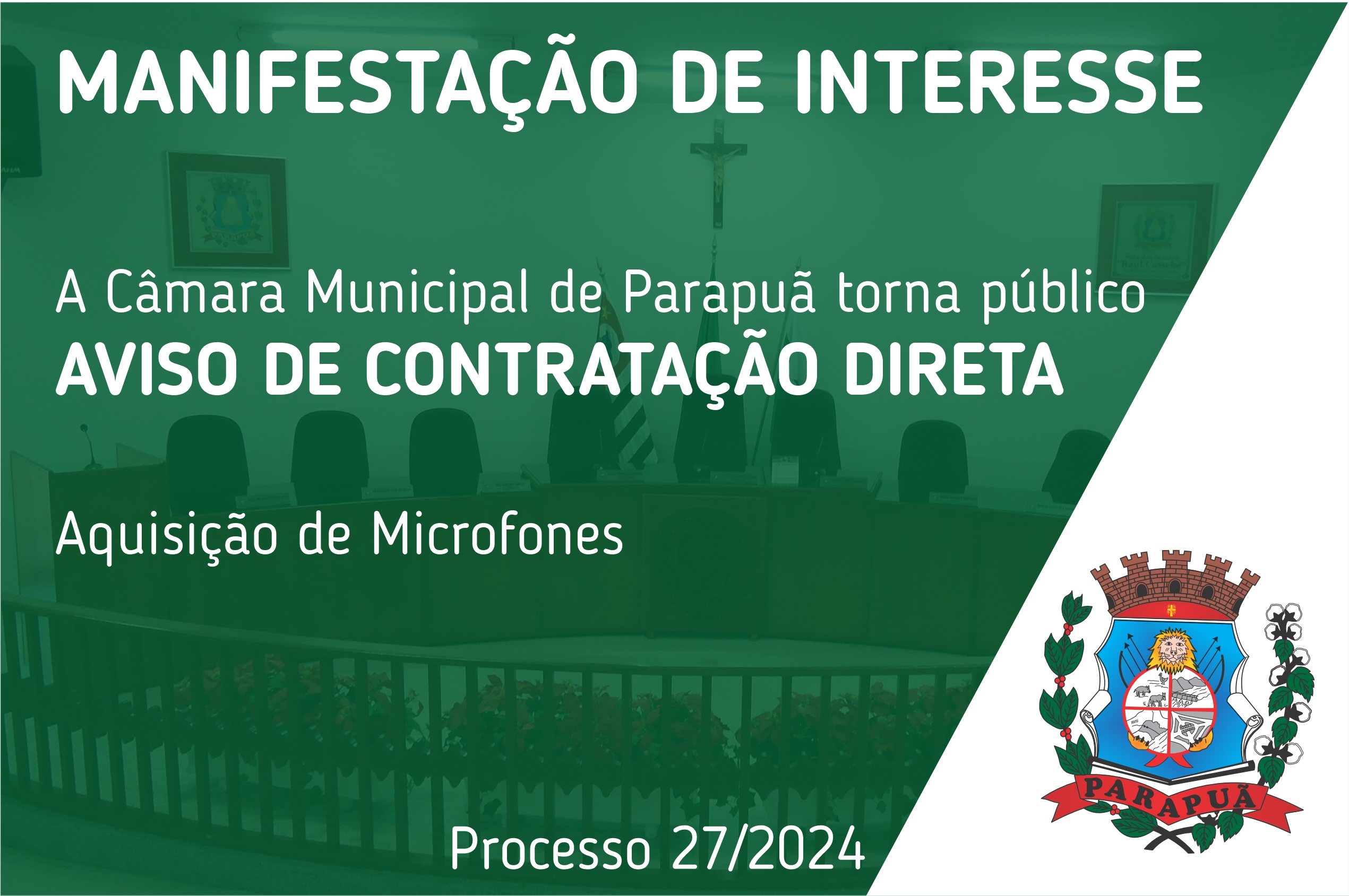 Manifestação de Interesse - Aquisição de Microfones